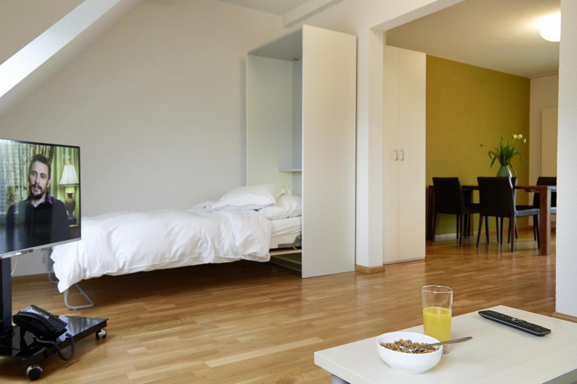 Residence Apartments By Hotel Du Commerce Βασιλεία Δωμάτιο φωτογραφία